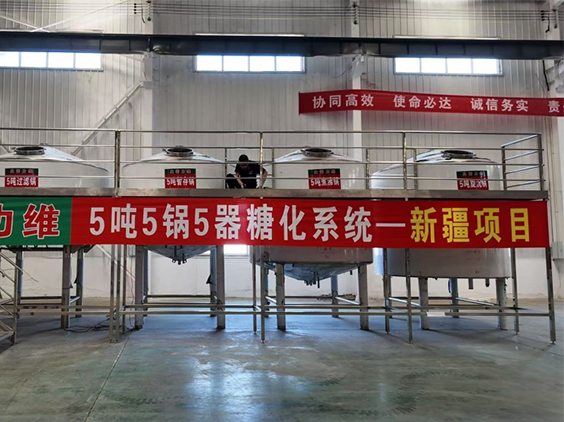 惠安精酿啤酒设备厂—5吨精酿啤酒设备—新疆项目